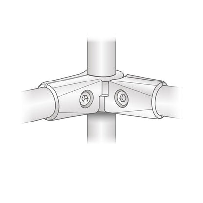 25mm Half S-Type Connector, Chrome NTP 