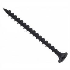 Wood Screws Phillips PH2 3.5x55mm Black (500 pcs)