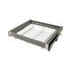 Pull Out Storage Baskets for 70 cm Cabinet Soft-Close - Single Shelf - Chrome – Furnica