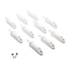 Furniture Damper - White - 10 pcs