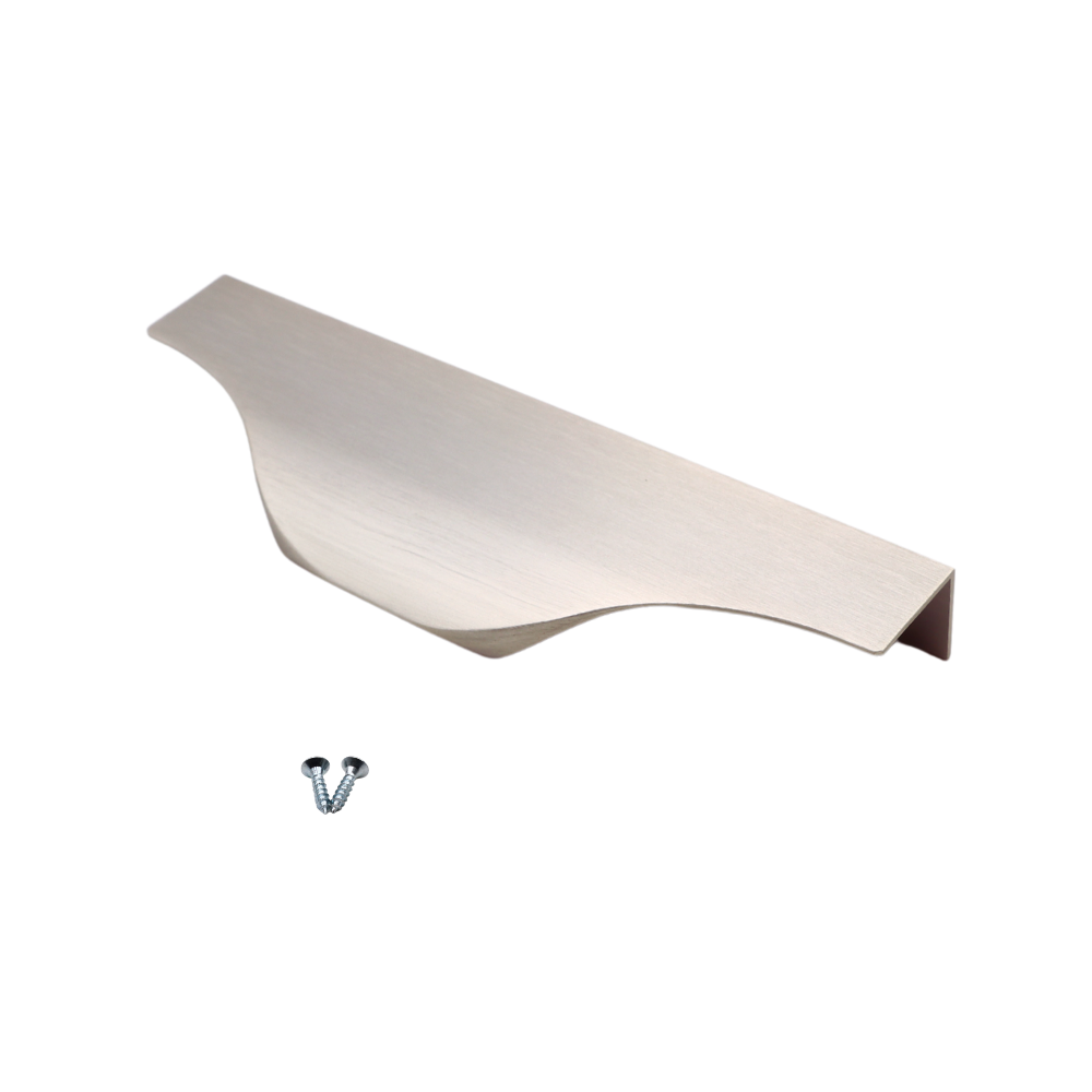 Edge Grip UFO Profile Handle 128mm (148mm total length) - Brushed Steel