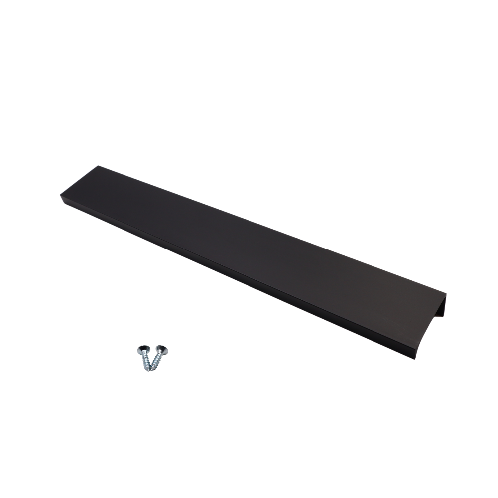 Edge Grip Profile Handle 256mm (276mm total length) - Black – Furnica