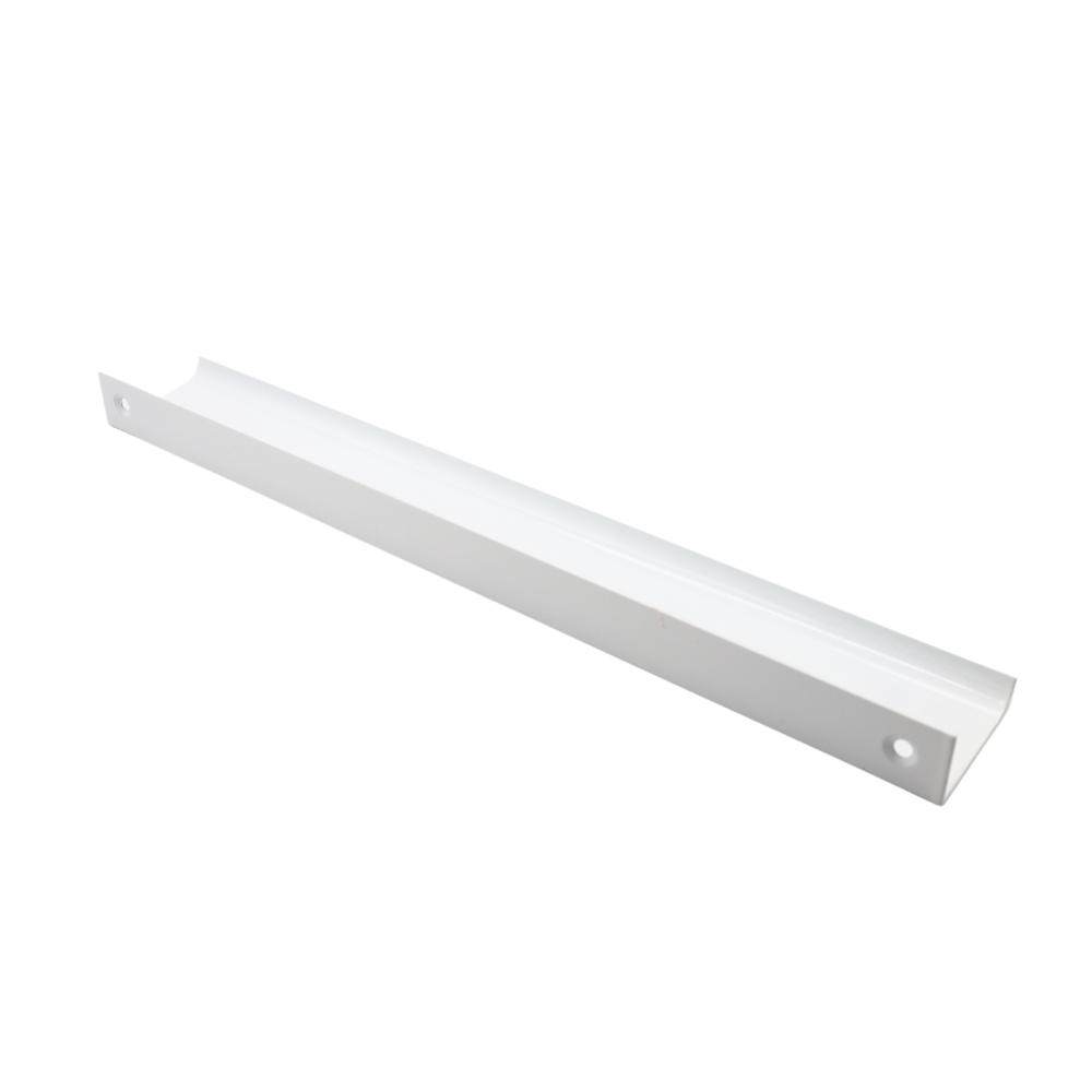 Edge Grip Profile Handle 256mm (276mm total length) - White