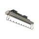 Pull Out Wardrobe Hanger Soft-Close - Grey – Furnica