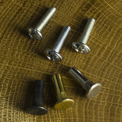Leather Handle Rounded 96mm / 128mm