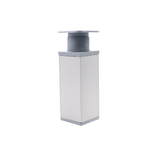 Square Furniture Leg 40x40mm - H100mm - Aluminum