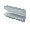 Recessed profile T18 / 350 cm - Aluminium Anoda