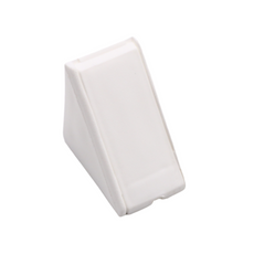 Cabinet corner braces plastic - White 500pcs