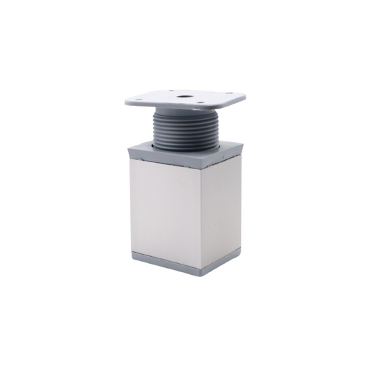 Square Furniture Leg 40x40mm - H60mm - Aluminum