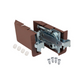 Adjustable cabinet bracket, L+R - 3D Premium - Brown – Furnica