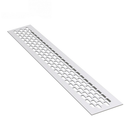 Aluminum Air Vent Grill 480x80mm - Silver