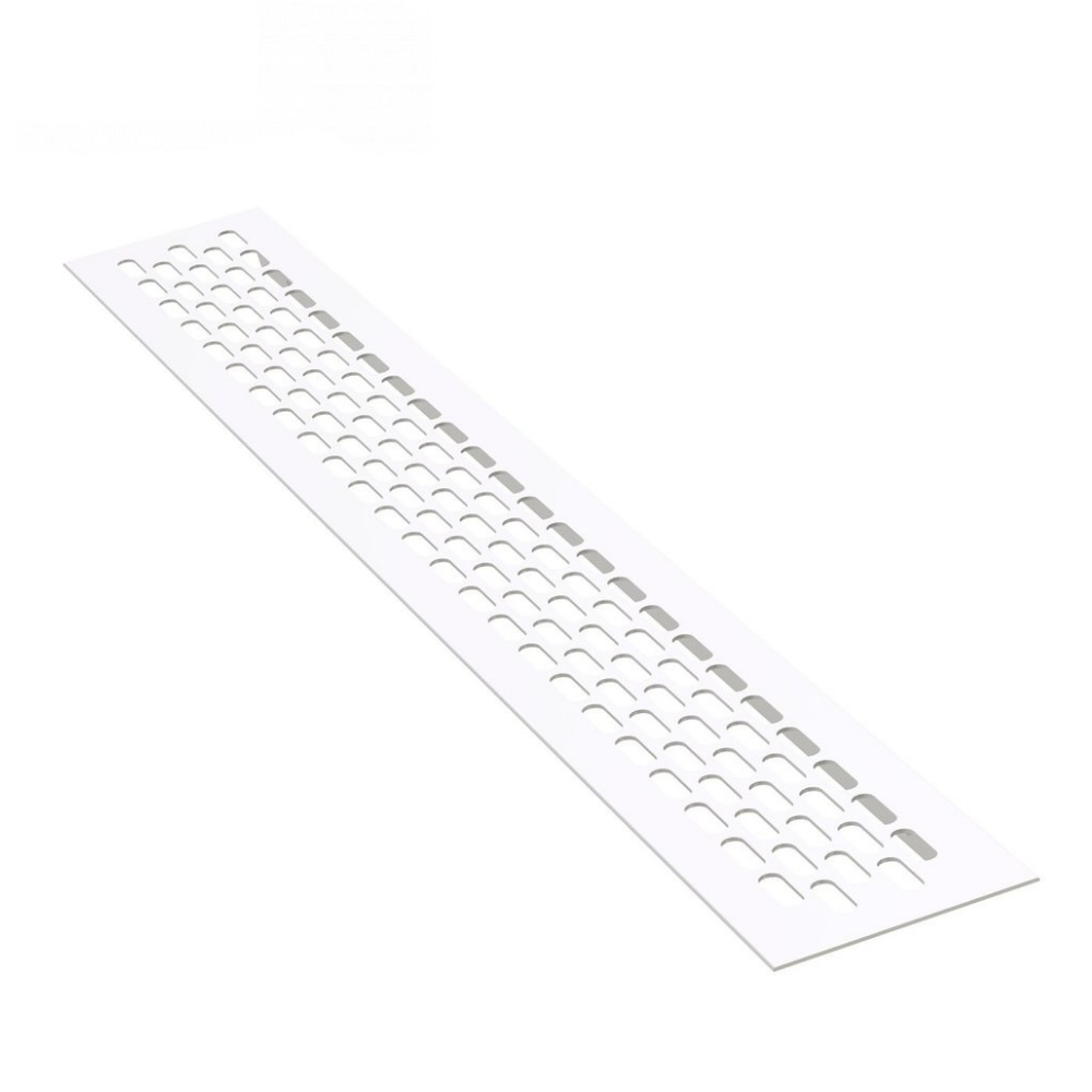 Aluminum Air Vent Grill 480x80mm - White – Furnica