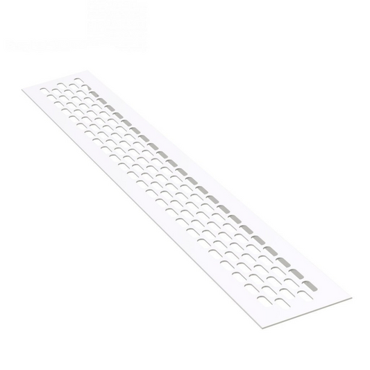 Aluminum Air Vent Grill 480x80mm - White