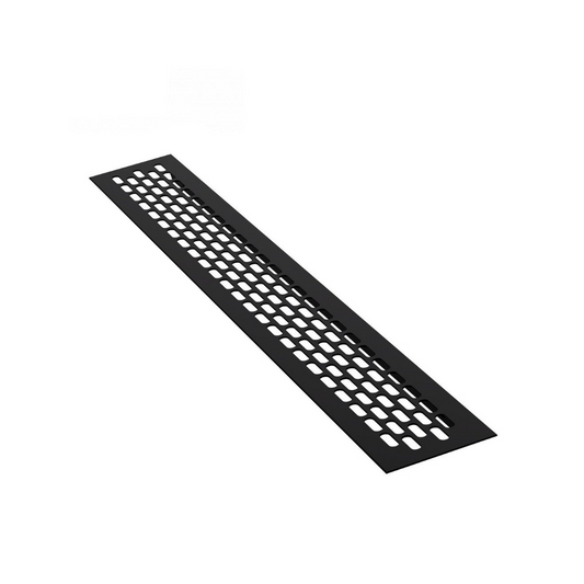 Aluminum Air Vent Grill 484x60mm - Black