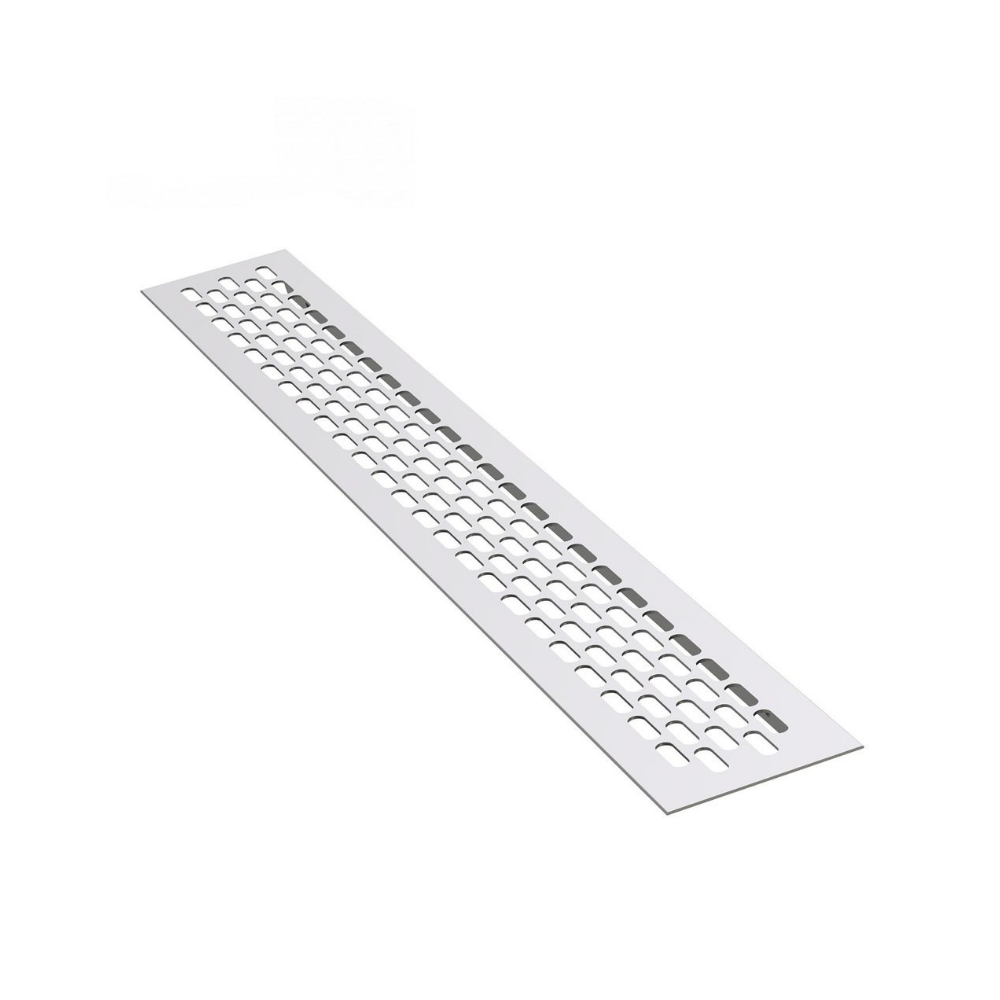 Aluminum Air Vent Grill 484x60mm - Silver – Furnica