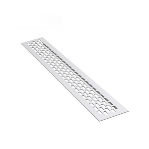 Aluminum Air Vent Grill 484x60mm - Silver