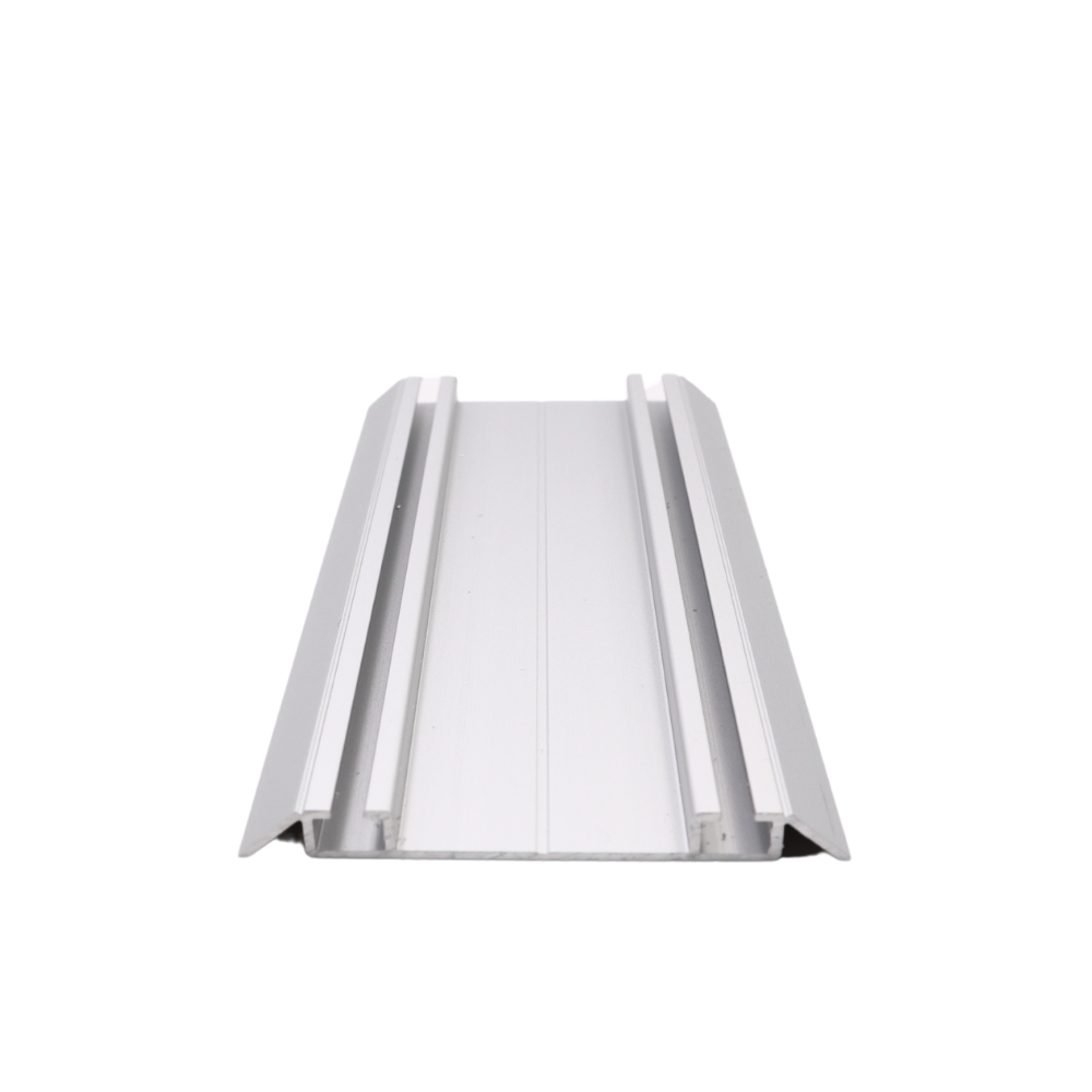 Double Bottom Aluminum Track 560cm - Silver Anodized (2) – Furnica