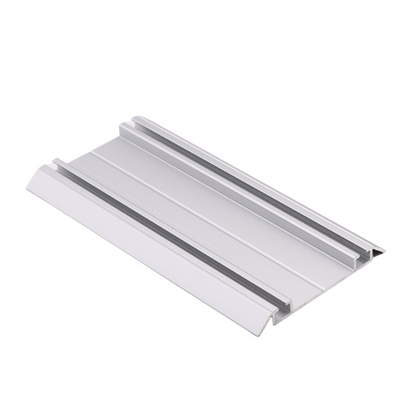 Double Bottom Aluminum Track 560cm - Silver Anodized – Furnica