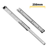 Drawer runners ball bearing 250mm - H27 (right and left side)