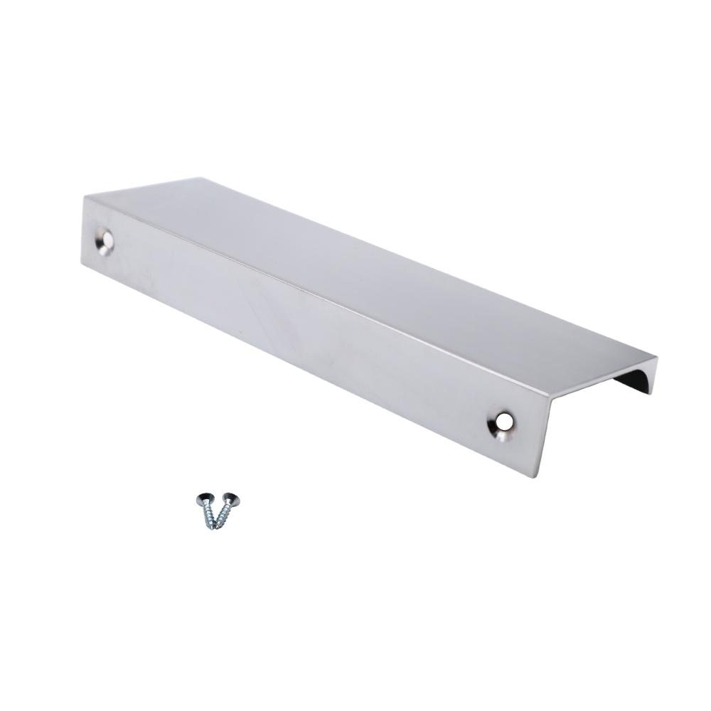 Edge Grip Profile Handle 128mm (148mm total length) - Chrome