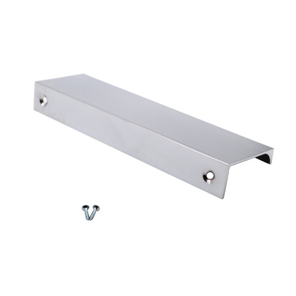 Edge Grip Profile Handle 128mm (148mm total length) - Chrome