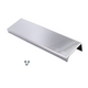 Edge Grip Profile Handle 128mm (148mm total length) - Chrome