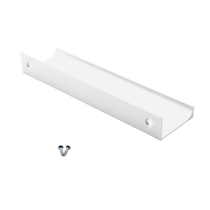 Edge Grip Profile Handle 128mm (148mm total length) - White