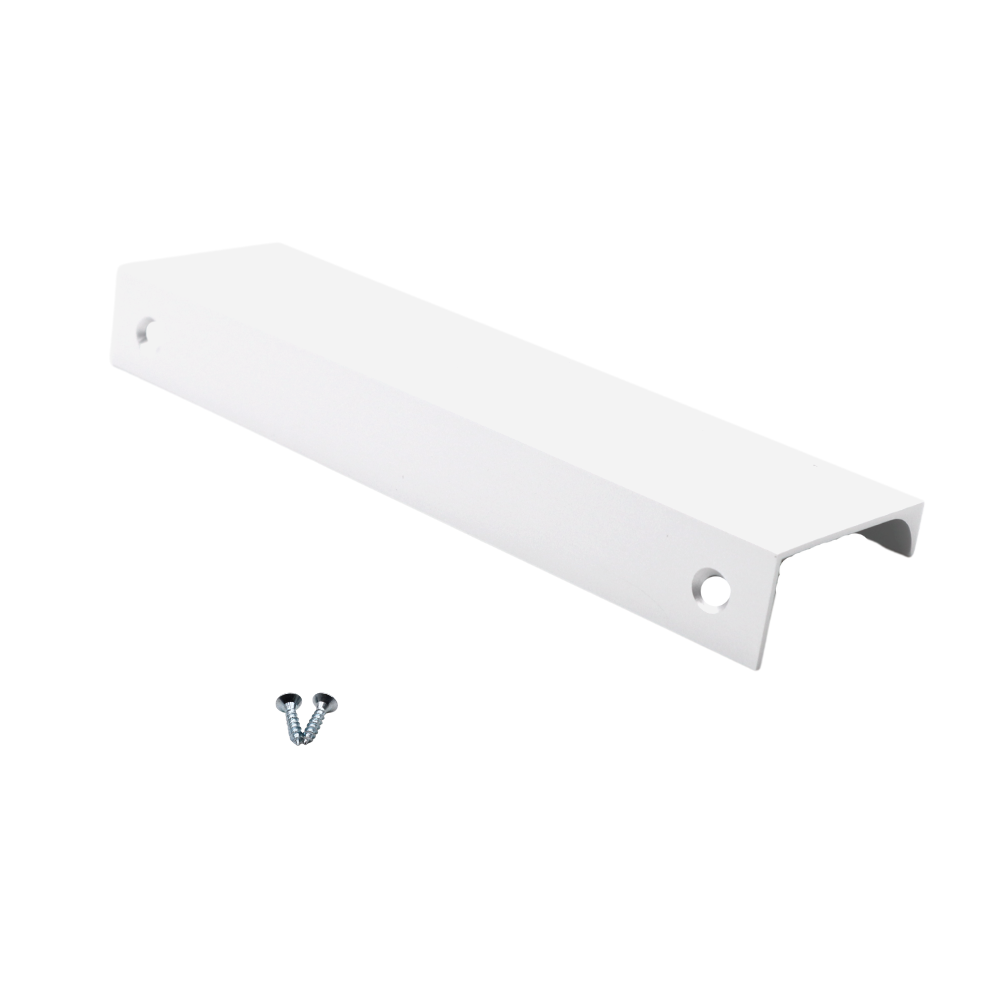 Edge Grip Profile Handle 128mm (148mm total length) - White