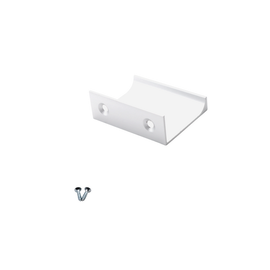Edge Grip Profile Handle 32mm (52mm total length) - White