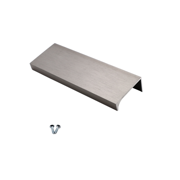 Edge Grip Profile Handle 96mm (116mm total length) Brushed Steel