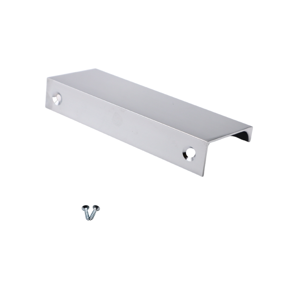 Edge Grip Profile Handle 96mm (116mm total length) - Chrome