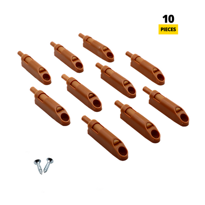 Soft-Close Cabinet Door Damper + Adapter (10 pcs)