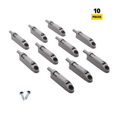 Soft-Close Cabinet Door Damper + Adapter (10 pcs)