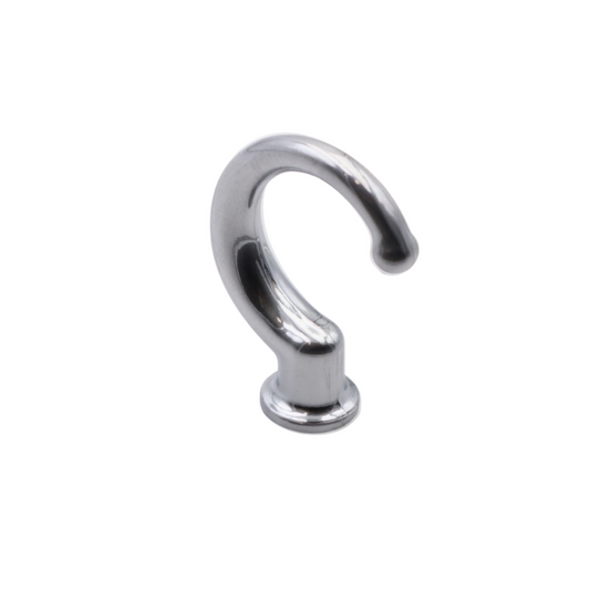 Single hanger hook - Brushed Steel – Furnica