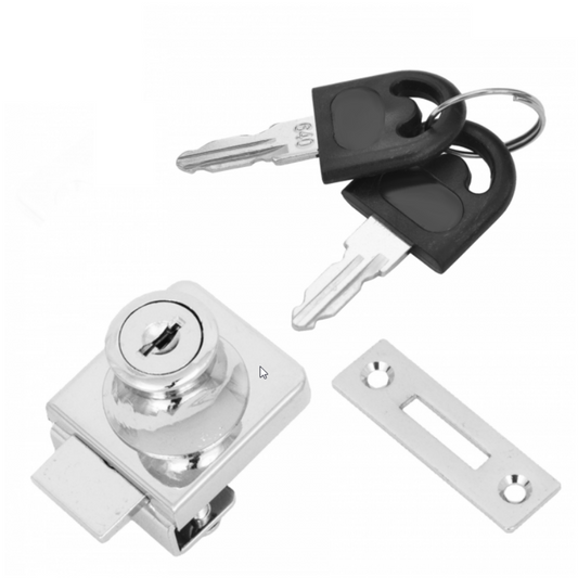 Lock for Single Glass Doors – Furnica