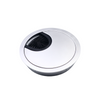 Metal Cable Grommet 60mm - Silver