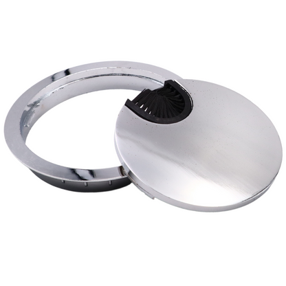 Metal Cable Grommet 80mm - Chrome (2) – Furnica