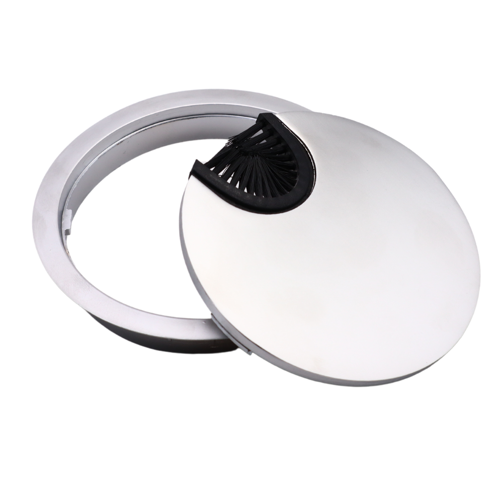 Metal Cable Grommet 80mm - Silver (2) – Furnica