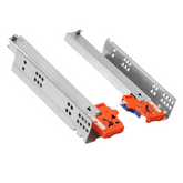 Soft-Close Concealed Undermount Drawer Runners, Full Extension - 270mm