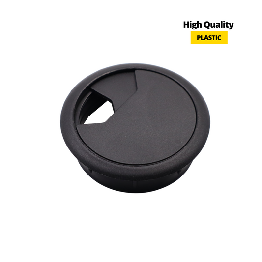 Plastic Cable Grommet Ø60mm, Black
