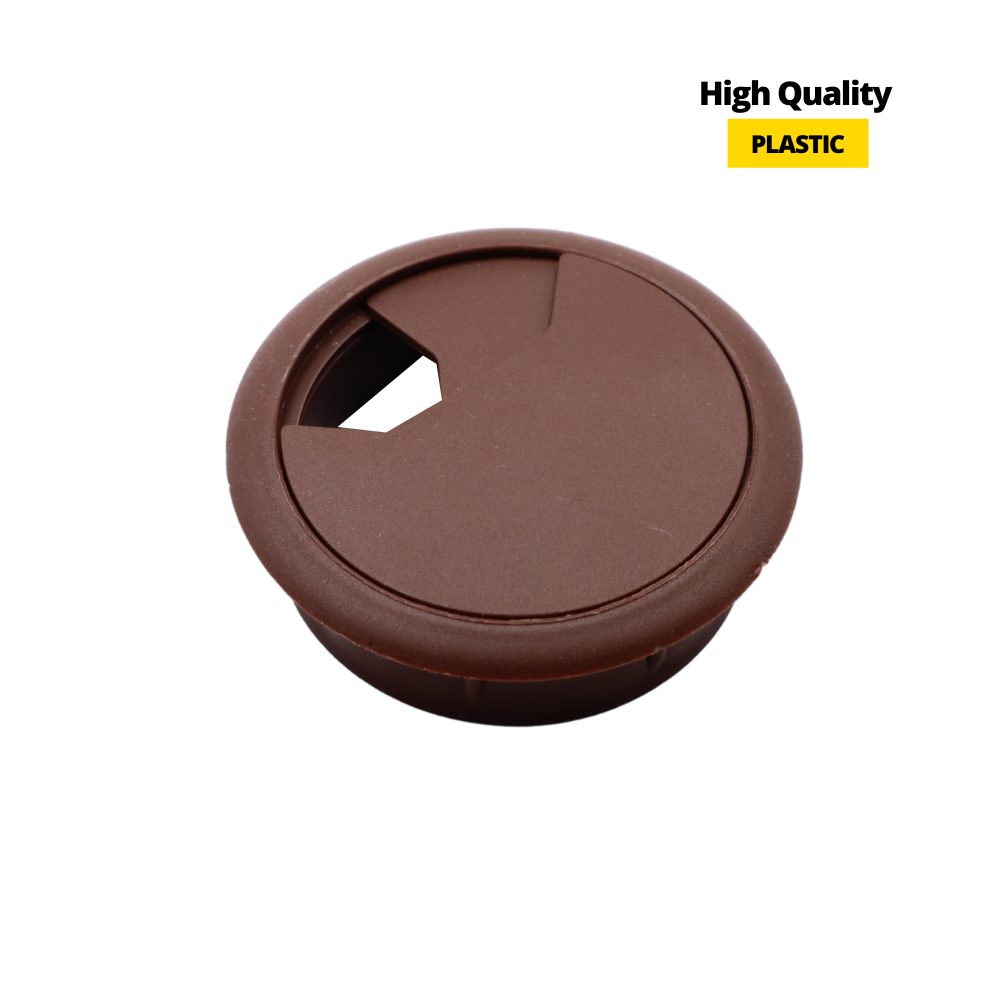 Plastic Cable Grommet Ø60mm, Dark Brown