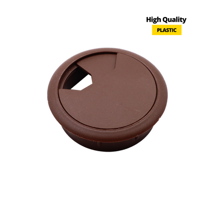 Plastic Cable Grommet Ø60mm, Dark Brown
