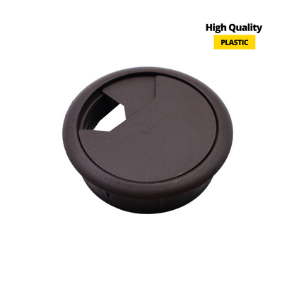 Plastic Cable Grommet Ø60mm, Extra Dark Brown