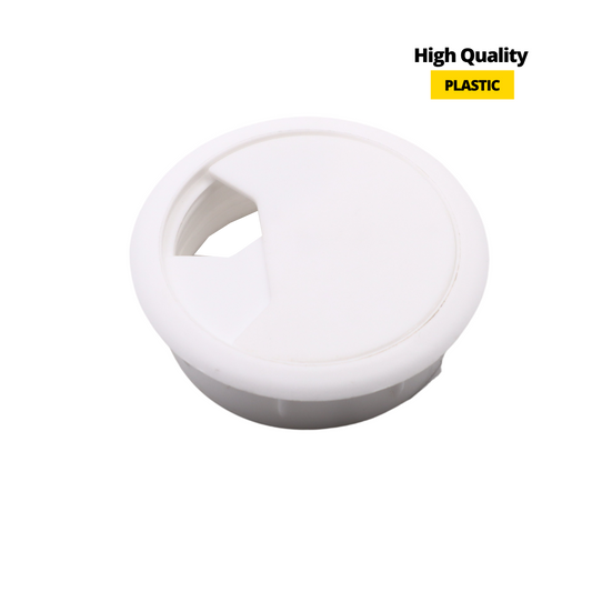 Plastic Cable Grommet Ø60mm, White
