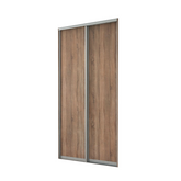 2x Sliding Wardrobe Doors - H: up to 2750mm W: 1200mm - MFC