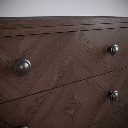 Round Cabinet Knob - Black Matt