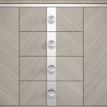 Round Cabinet Knob - Brushed Steel (14) – Furnica