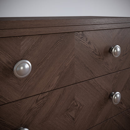 Round Cabinet Knob - Brushed Steel (13) – Furnica