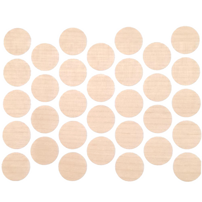 Screw cover caps Self-Adhesive - Light Maple 18mm – Furnica