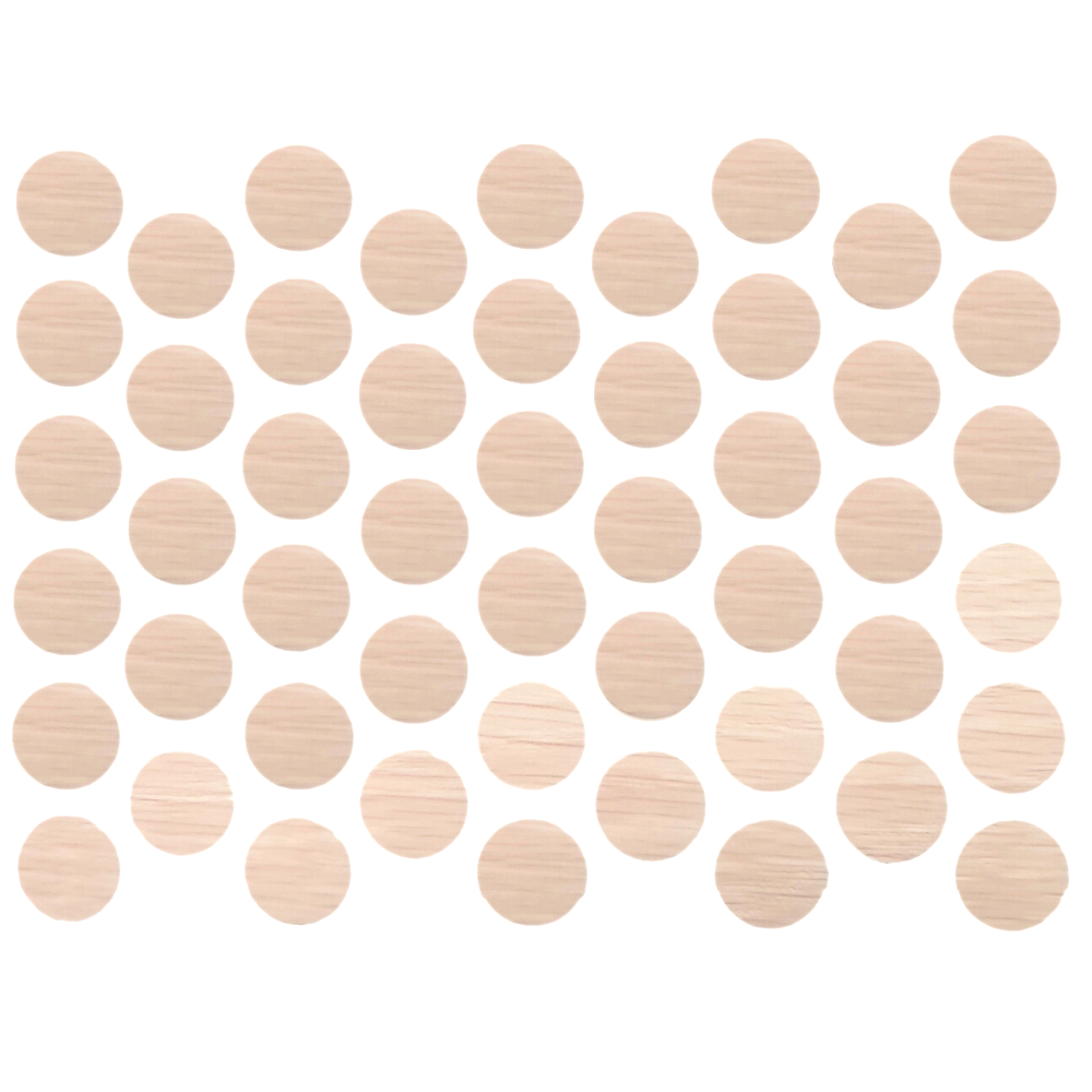 Screw cover caps Self-Adhesive - Milk Oak 14mm – Furnica